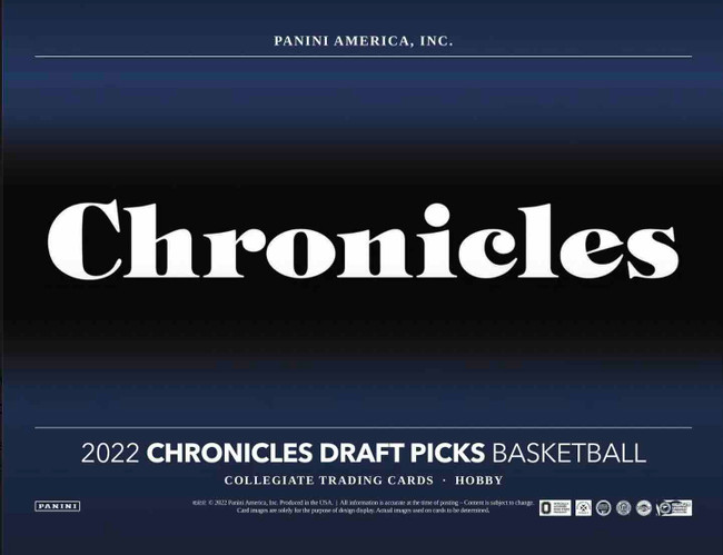 2022-23 Panini Chronicles Draft Basketball Cereal Box Stock #225904