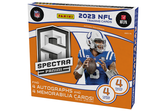 2023 Panini Spectra Football Hobby Box Stock #226325