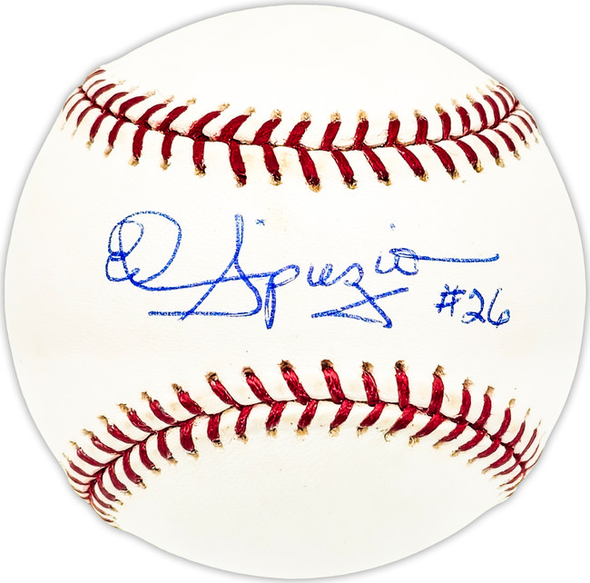 Ed Spiezio Autographed Official MLB Baseball St. Louis Cardinals, San Diego Padres Beckett BAS QR #BM25145
