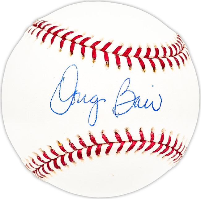 Doug Bair Autographed Official MLB Baseball Detroit Tigers, St. Louis Cardinals Beckett BAS QR #BM25690