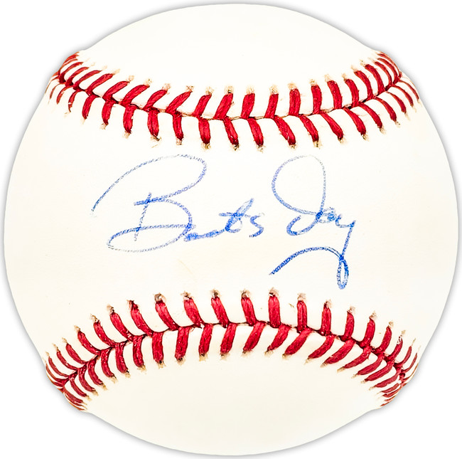 Boots Day Autographed Official NL Baseball Expos, Cardinals Beckett BAS QR #BM25305