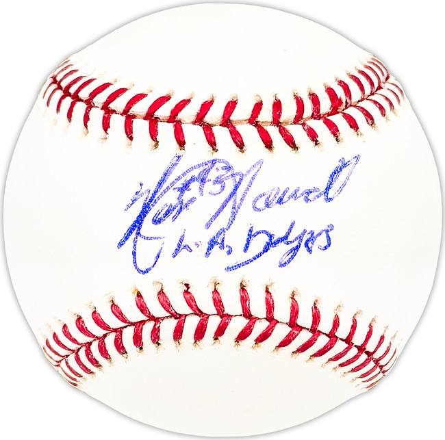 Ken Howell Autographed Official MLB Baseball Los Angeles Dodgers "LA Dodgers" Beckett BAS QR #BM25717