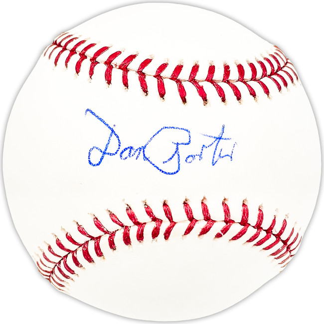 Dan Porter Autographed Official MLB Baseball Washington Senators Beckett BAS QR #BM25307