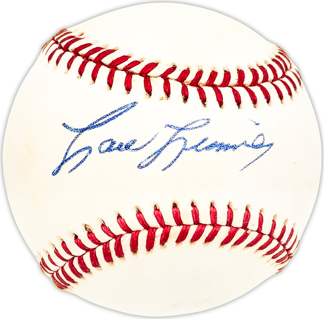 Lou Limmer Autographed Official AL Baseball Philadelphia A's Beckett BAS QR #BM25744