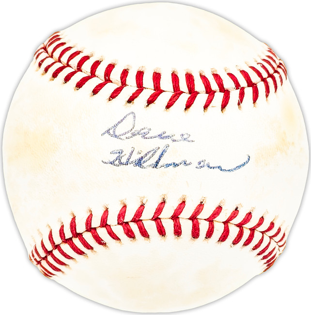 Dave Hillman Autographed Official AL Baseball Boston Red Sox, Chicago Cubs Beckett BAS QR #BM25784