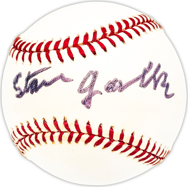 Stan Galle Autographed Official MLB Baseball Washington Senators Beckett BAS QR #BM25399