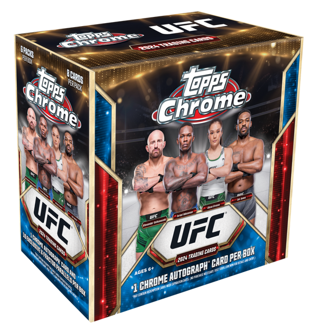 2024 Topps Chrome UFC Mega Box Stock #226425