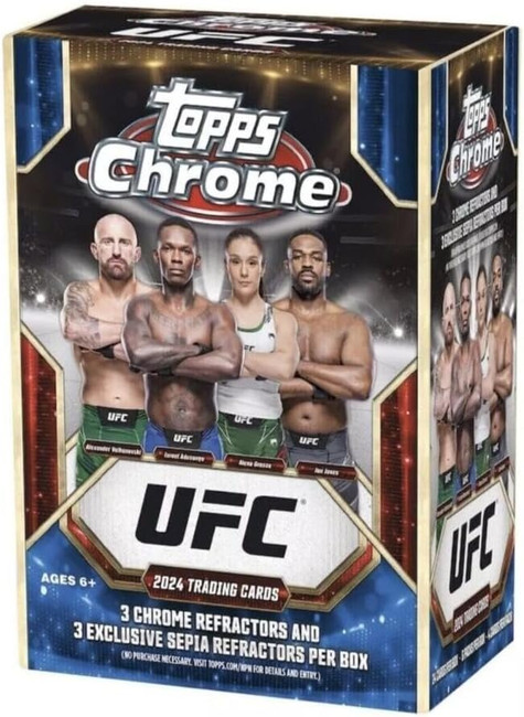 2024 Topps Chrome UFC Blaster Box Stock #226426