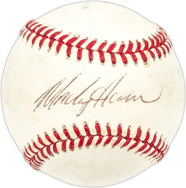 Mackey Sasser Autographed Official NL Baseball New York Mets, Seattle Mariners SKU #227639