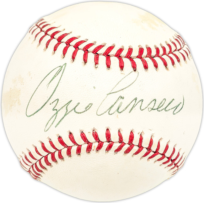 Ozzie Canseco Autographed Official AL Baseball Oakland A's SKU #227436
