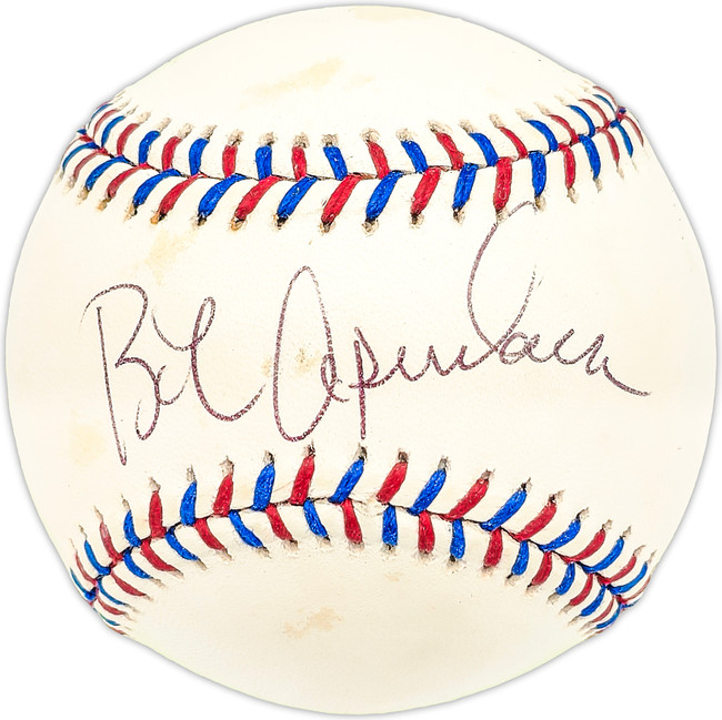 Bob Apodaca Autographed Official Baseball New York Mets SKU #227494