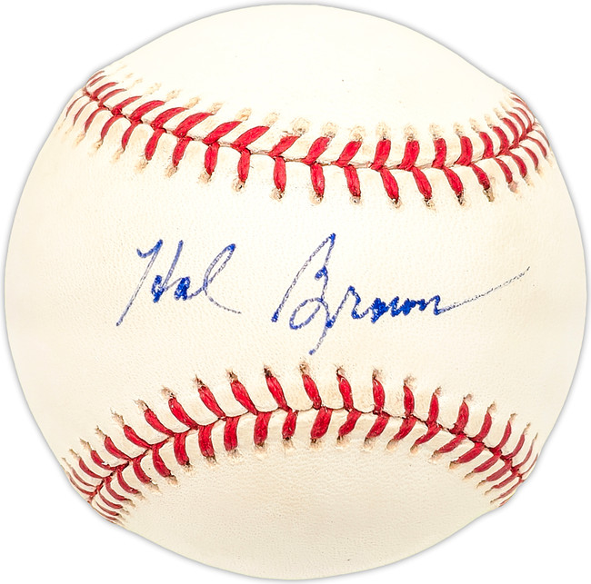 Hal Brown Autographed Official AL Baseball Baltimore Orioles, Boston Red Sox SKU #227572