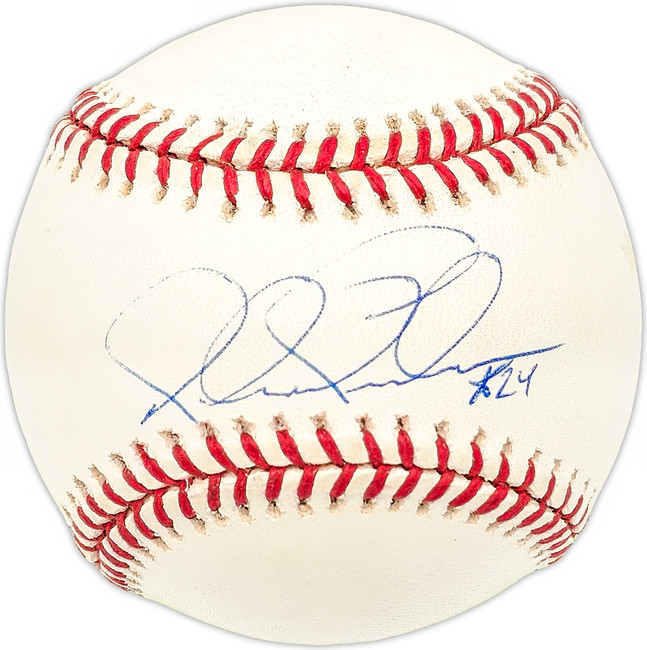 Michael Tucker Autographed Official NL Baseball Atlanta Braves, Cincinnati Reds SKU #227587