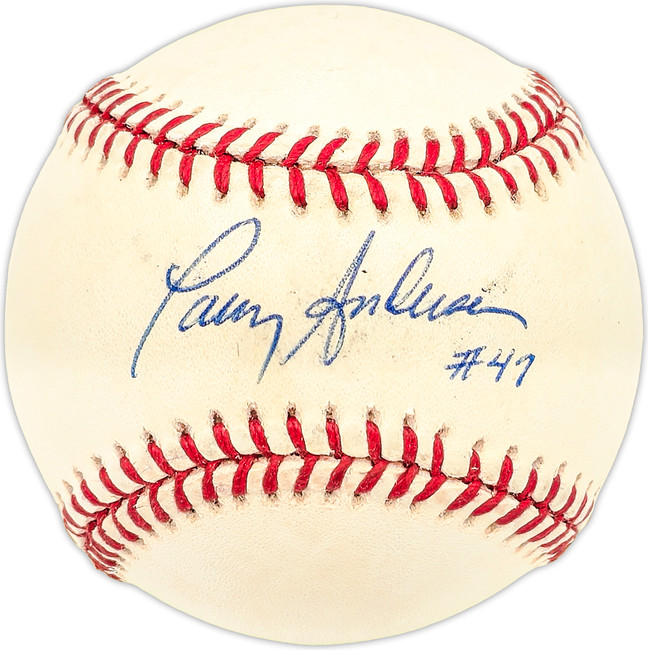 Larry Andersen Autographed Official NL Baseball Philadelphia Phillies SKU #227431