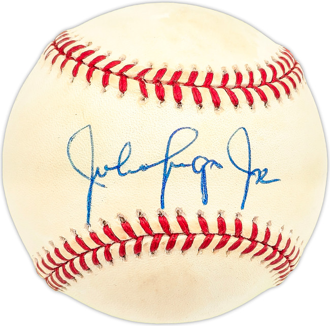 Julio Lugo Autographed Official NL Baseball Los Angeles Dodgers, Houston Astros SKU #227498