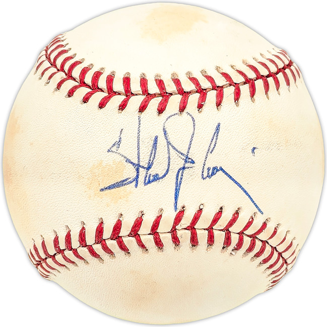 Stan Javier Autographed Official NL Baseball Oakland A's, Seattle Mariners SKU #227682