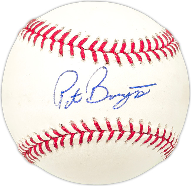 Peter Bourjos Autographed Official MLB Baseball Philadelphia Phillies JSA #I93184