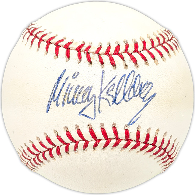 Mick Kelleher Autographed Official AL Baseball Detroit Tigers, Chicago Cubs SKU #227917
