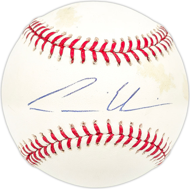 Andre Ethier Autographed Official MLB Baseball Los Angeles Dodgers SKU #227742