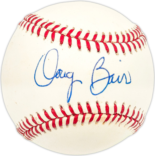 Doug Bair Autographed Official NL Baseball Detroit Tigers SKU #227349