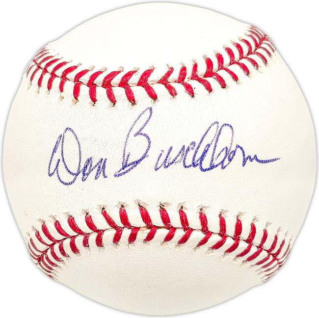 Don Buschhorn Autographed Official MLB Baseball KC A's SKU #227538