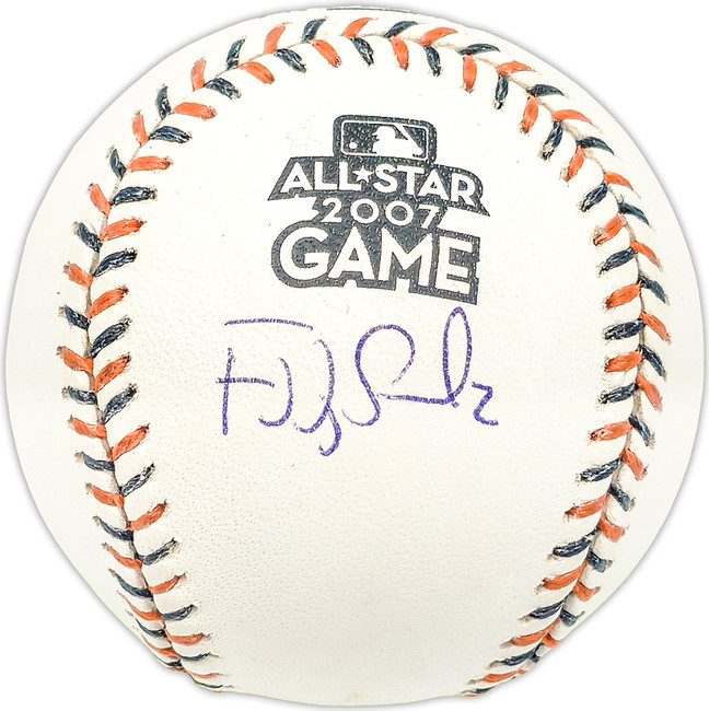 Freddy Sanchez Autographed Official 2007 All Star Game Logo MLB Baseball Pittsburgh Pirates TriStar Holo #6154695