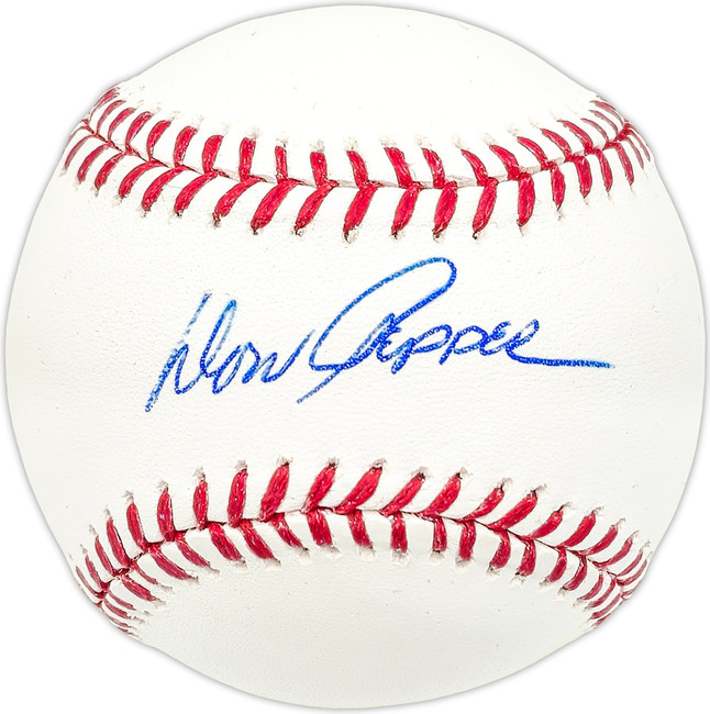 Don Pepper Autographed Official MLB Baseball Detroit Tigers SKU #227583