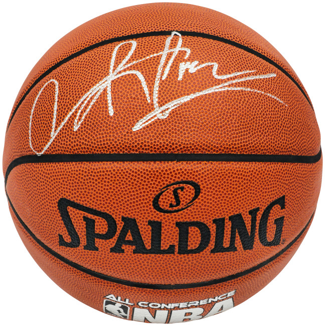 Dennis Rodman Autographed Competitive Indoor/Outdoor IO Basketball Chicago Bulls JSA Stock #228106