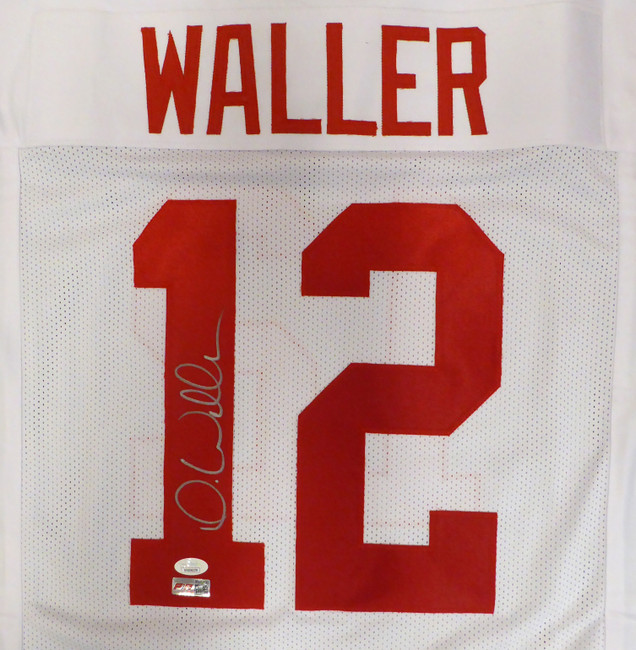 New York Giants Darren Waller Autographed White Jersey JSA #WA836279