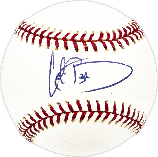 Calvin Pickering Autographed Official MLB Baseball Baltimore Orioles SKU #229855