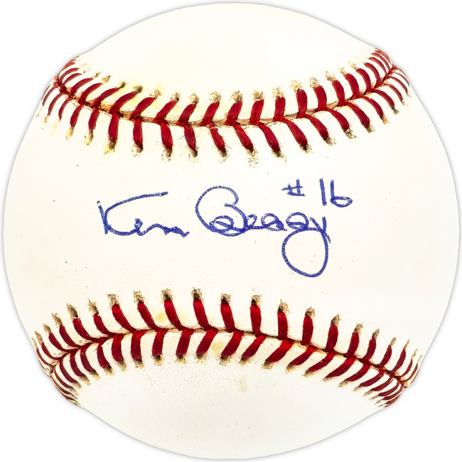 Ken Berry Autographed Official AL Baseball Chicago White Sox Beckett BAS QR #BM17827