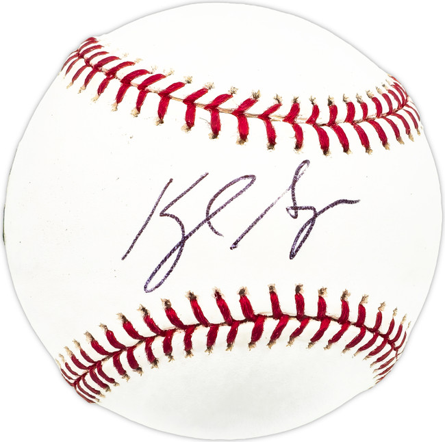 Kyle Seager Autographed Official MLB Baseball Seattle Mariners MLB Holo #FJ946660