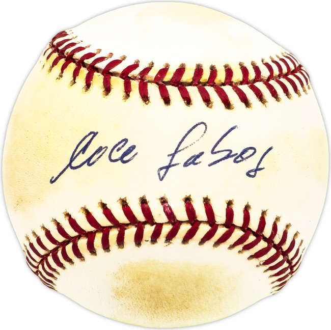 Coco Laboy Autographed Official NL Baseball Montreal Expos Beckett BAS QR #BM17803