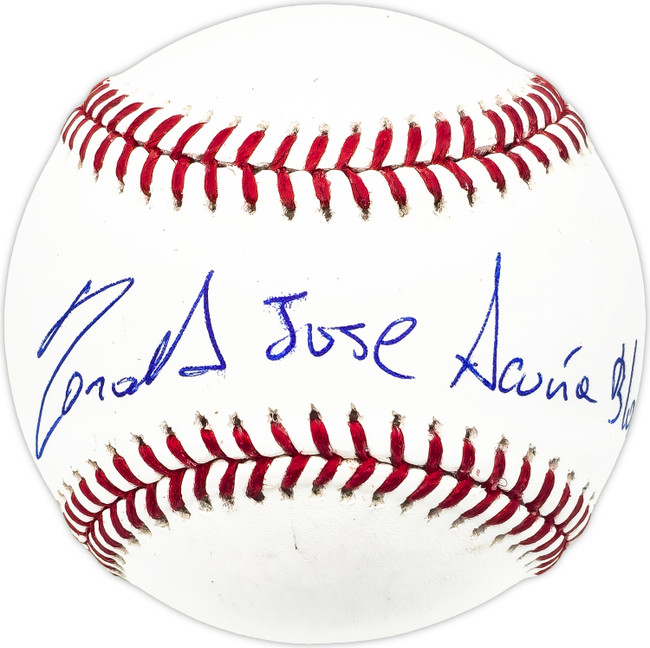 Ronald Acuna Jr. Autographed Official MLB Baseball Atlanta Braves Full Name Beckett BAS #Y60667