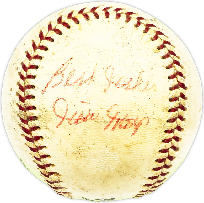 Willie Mays Autographed Official Giles NL Baseball San Francisco Giants "Best Wishes" Vintage 1960's Playing Days Signature PSA/DNA #AN02521