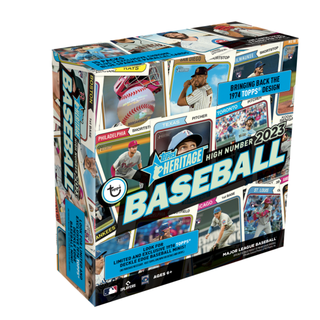 2023 Topps Heritage High Number Baseball Mega Box Stock #229527