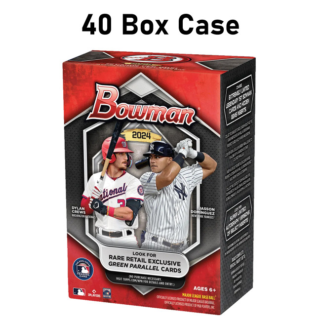 2024 Bowman Baseball Blaster Box - 40 Box Case