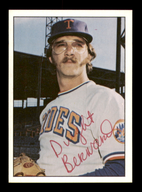 Dwight Bernard Autographed 1978 TCMA Rookie Card #139 Tidewater Tides SKU #231430 Dwight Bernard Autographed 1978 TCMA Rookie Card #139 Tidewater Tides SKU #231430