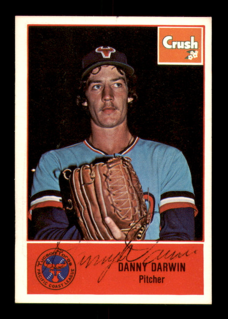 Danny Darwin Autographed 1978 Cramer Rookie Card #81 Tucson Toros SKU #231281