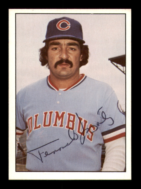 Fernando Gonzalez Autographed 1978 TCMA Card #50 Columbus Clippers SKU #231174