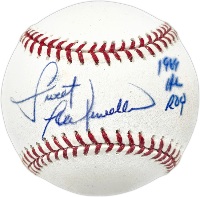 Lou Piniella Autographed Official MLB Baseball Seattle Pilots "Sweet & 1969 AL ROY" PSA/DNA #X21698