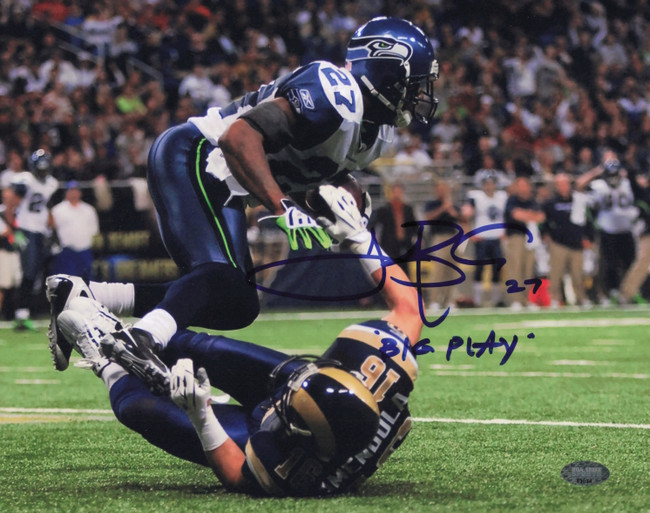 Jordan Babineaux Autographed 8x10 Photo Seattle Seahawks MCS Holo #63034