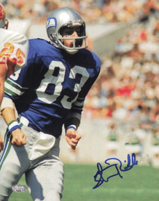 Steve Raible Autographed 8x10 Photo Seattle Seahawks MCS Holo #63410
