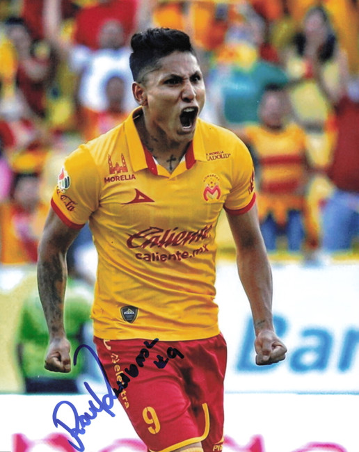 Raul Ruidiaz Autographed 8x10 Photo Peru National Football Team SKU #244096