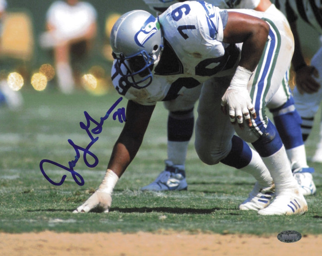 Jacob Green Autographed 8x10 Photo Seattle Seahawks MCS Holo #63422 Jacob Green Autographed 8x10 Photo Seattle Seahawks MCS Holo #63422