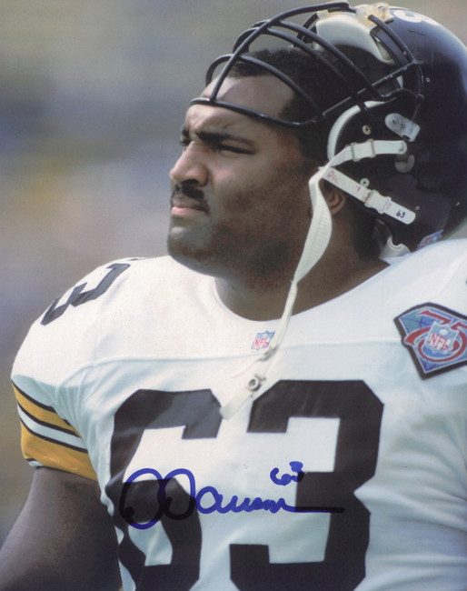 Dermontti Dawson Autographed 8x10 Photo Pittsburgh Steelers SKU #245772