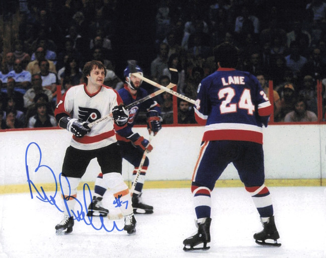 Bill Barber Autographed 8x10 Photo Philadelphia Flyers SKU #247386