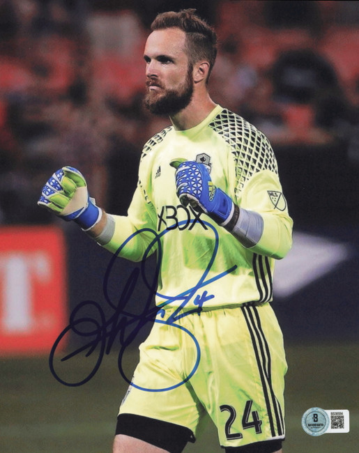 Stefan Frei Autographed 8x10 Photo Seattle Sounders Beckett BAS QR #BS36584