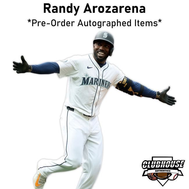 Randy Arozarena Autographed Memorabilia Preorders