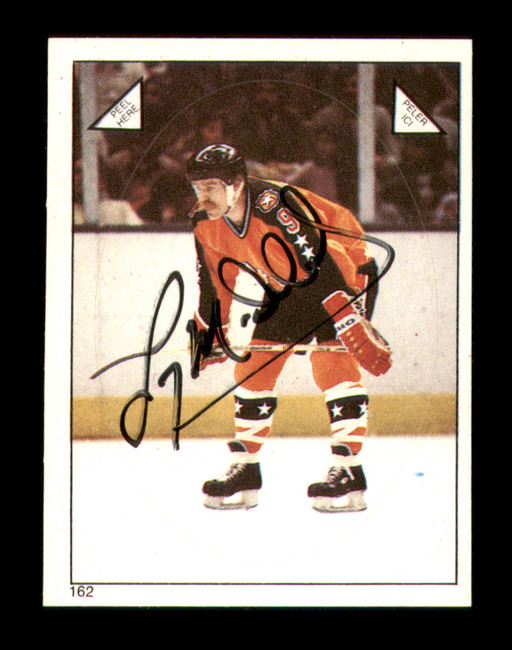 Lanny McDonald Autographed 1983-84 O-Pee-Chee Stickers Card #162 Calgary Flames SKU #251520